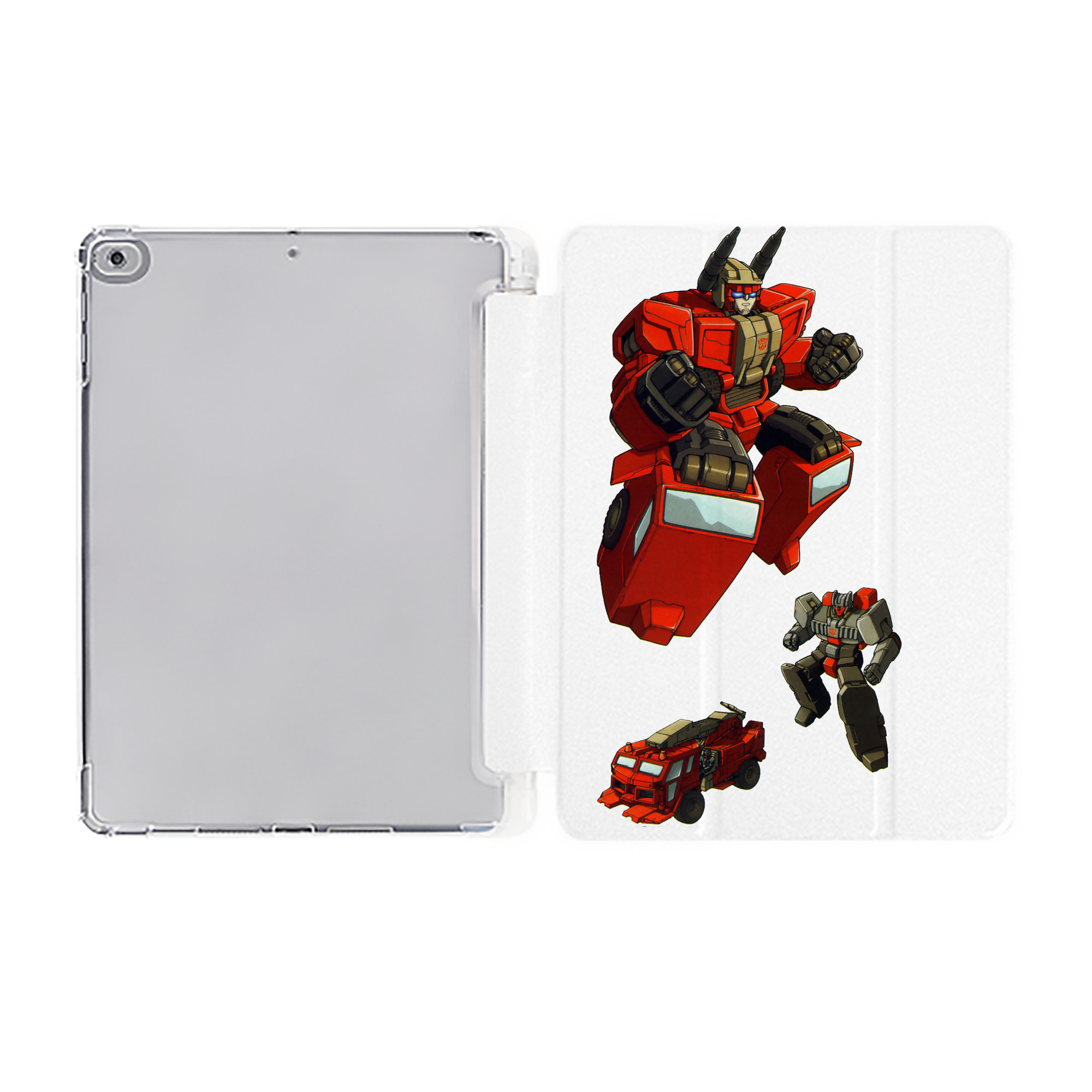 （画像用）  IPad ケース ペン収納付き 三つ折りスタンド PUレザー×シリコン 対応機種9.5/10.5/10.9インチ